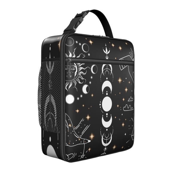 Premium Insulated Goth Lunch Box for Men & - Reusable Lunch Bag with,Hour Temperature Retention, Compact & Lightweight Design for Office, Work, Picnic, Travel - Durable Lunch Tote for Adults.