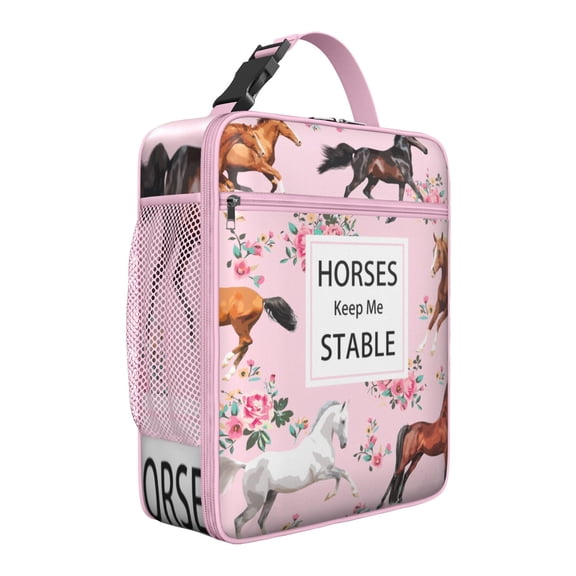 Premium Insulated Horse Lunch Box for Men & - Reusable Lunch Bag with,Hour Temperature Retention, Compact & Lightweight Design for Office, Work, Picnic, Travel - Durable Lunch Tote for Adults.