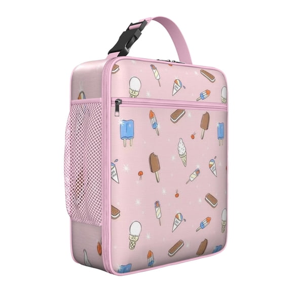 Premium Insulated Ice Cream Lunch Box for Men & - Reusable Lunch Bag with,Hour Temperature Retention, Compact & Lightweight Design for Office, Work, Picnic, Travel - Durable Lunch Tote for Adults.