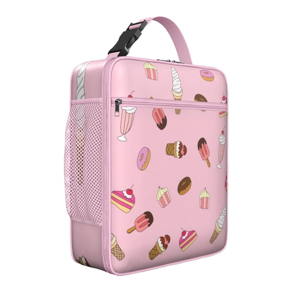 Premium Insulated Ice Cream Lunch Box for Men & - Reusable Lunch Bag with,Hour Temperature Retention, Compact & Lightweight Design for Office, Work, Picnic, Travel - Durable Lunch Tote for Adults.
