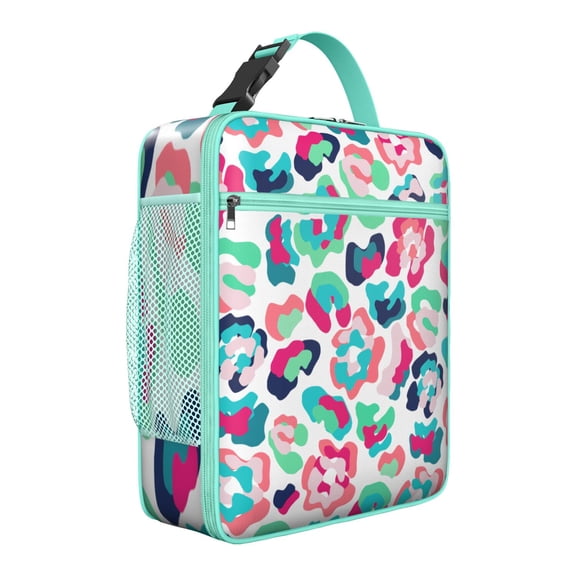 Premium Insulated Leopard Lunch Box for Men & - Reusable Lunch Bag with,Hour Temperature Retention, Compact & Lightweight Design for Office, Work, Picnic, Travel - Durable Lunch Tote for Adults.