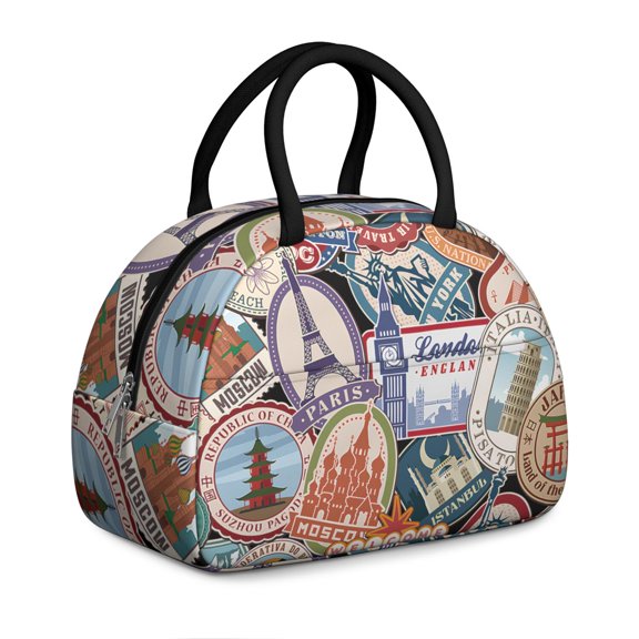 Premium Insulated Lunch Bag - Large Capacity Leakproof Lunch Box with Aluminum Lining,for School, Office, Picnic