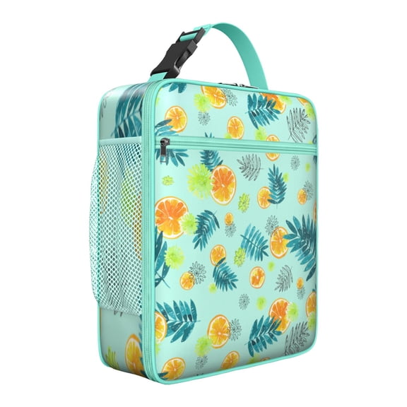 Premium Insulated Orange Lunch Box for Men & - Reusable Lunch Bag with,Hour Temperature Retention, Compact & Lightweight Design for Office, Work, Picnic, Travel - Durable Lunch Tote for Adults.