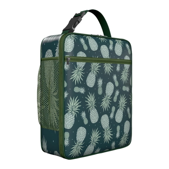 Premium Insulated Pineapple Lunch Box for Men & - Reusable Lunch Bag with,Hour Temperature Retention, Compact & Lightweight Design for Office, Work, Picnic, Travel - Durable Lunch Tote for Adults.