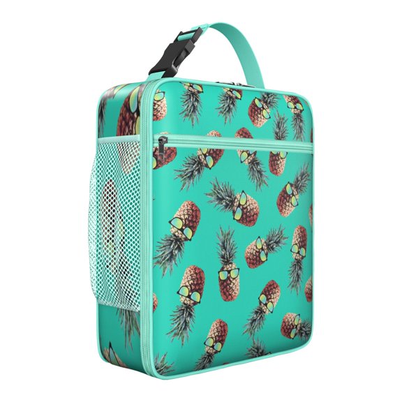 Premium Insulated Pineapple Lunch Box for Men & - Reusable Lunch Bag with,Hour Temperature Retention, Compact & Lightweight Design for Office, Work, Picnic, Travel - Durable Lunch Tote for Adults.