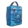 thumbnail image 1 of Premium Insulated Shark Lunch Box for Men & - Reusable Lunch Bag with,Hour Temperature Retention, Compact & Lightweight Design for Office, Work, Picnic, Travel - Durable Lunch Tote for Adults., 1 of 5