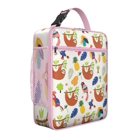 Premium Insulated Sloth Lunch Box for Men & - Reusable Lunch Bag with,Hour Temperature Retention, Compact & Lightweight Design for Office, Work, Picnic, Travel - Durable Lunch Tote for Adults.