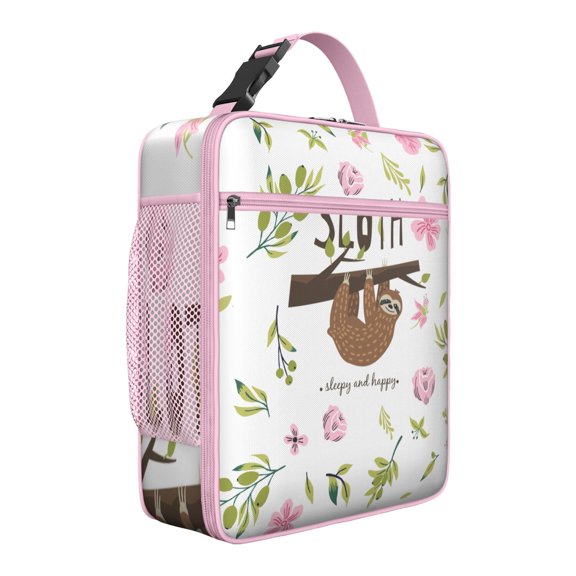 Premium Insulated Sloth Lunch Box for Men & - Reusable Lunch Bag with,Hour Temperature Retention, Compact & Lightweight Design for Office, Work, Picnic, Travel - Durable Lunch Tote for Adults.