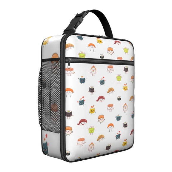 Premium Insulated Sushi Lunch Box for Men & - Reusable Lunch Bag with,Hour Temperature Retention, Compact & Lightweight Design for Office, Work, Picnic, Travel - Durable Lunch Tote for Adults.