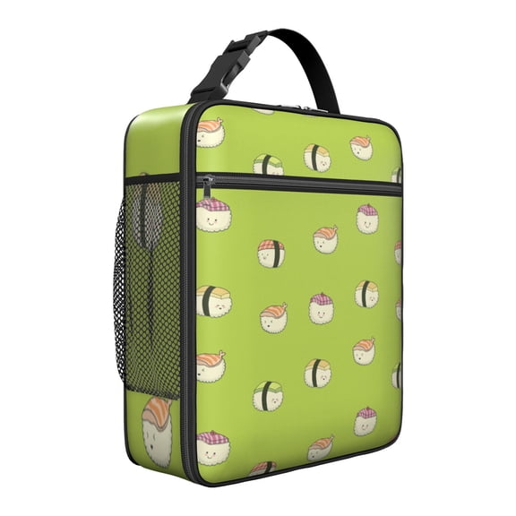 Premium Insulated Sushi Lunch Box for Men & - Reusable Lunch Bag with,Hour Temperature Retention, Compact & Lightweight Design for Office, Work, Picnic, Travel - Durable Lunch Tote for Adults.