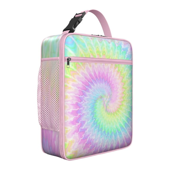 Premium Insulated Tie dye Lunch Box for Men & - Reusable Lunch Bag with,Hour Temperature Retention, Compact & Lightweight Design for Office, Work, Picnic, Travel - Durable Lunch Tote for Adults.