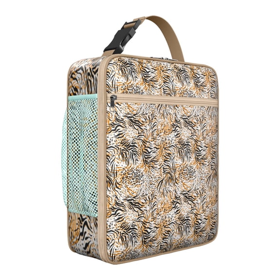 Premium Insulated Tiger Lunch Box for Men & - Reusable Lunch Bag with,Hour Temperature Retention, Compact & Lightweight Design for Office, Work, Picnic, Travel - Durable Lunch Tote for Adults.
