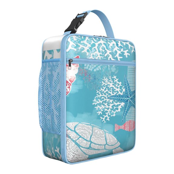 Premium Insulated Turtle Lunch Box for Men & - Reusable Lunch Bag with,Hour Temperature Retention, Compact & Lightweight Design for Office, Work, Picnic, Travel - Durable Lunch Tote for Adults.