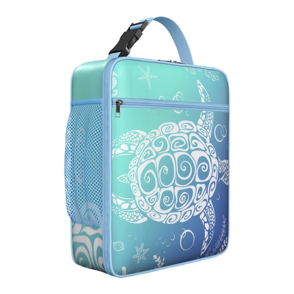Premium Insulated Turtle Lunch Box for Men & - Reusable Lunch Bag with,Hour Temperature Retention, Compact & Lightweight Design for Office, Work, Picnic, Travel - Durable Lunch Tote for Adults.