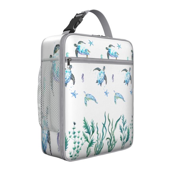 Premium Insulated Turtle Lunch Box for Men & - Reusable Lunch Bag with,Hour Temperature Retention, Compact & Lightweight Design for Office, Work, Picnic, Travel - Durable Lunch Tote for Adults.