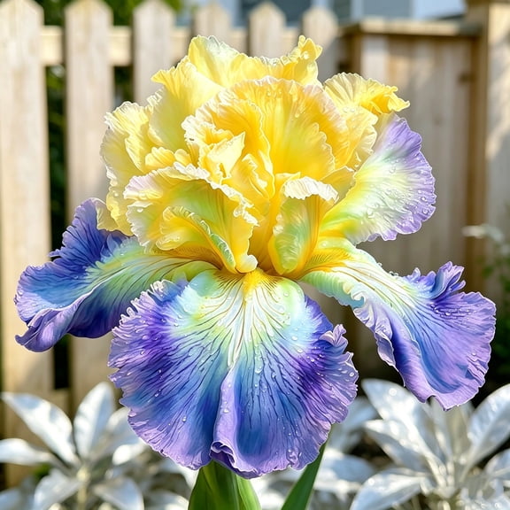 Premium Iris For Planting-Perennial Ornamental-Perfect for Beds-Garden Decoration(Non-Artificial)