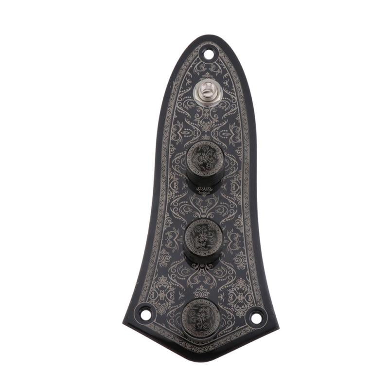 Premium Iron Bass Circuit Switch Control Plate for
