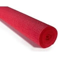 thumbnail image 1 of Premium Italian Crepe Paper Roll Heavy-Weight 180 Gram（30+ Colors） (Red Orange（580）), 1 of 2
