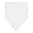 thumbnail image 1 of Premium Jersey Bandana Bib , White / Black, 1 of 3