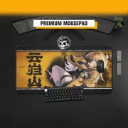 Premium JuFufu Mousepad Zenless Zone Zero Mousepad Perfect for ZZZ Gamers JuFufu Tiger Girl Deskmat Large Gaming Waifu Deskmat