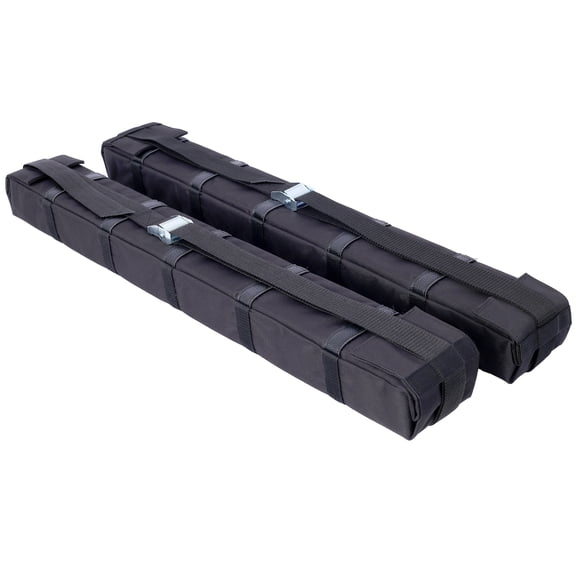 Premium Kayak Roof Rack Pads Universal Car Soft Roof Rack Kayak Carrier for Canoe/Surfboard/Paddleboard/SUP/Snowboard with Tie Down Straps, Tie Down Rope, Quick Loop Strap and Storage Bag,