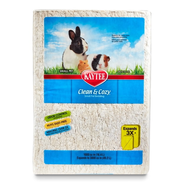 Kaytee Clean & Cozy Natural Bedding with Lavender For Pet Guinea Pigs, Rabbits, Hamsters, Gerbils, and Chinchillas, 24.6 Liters