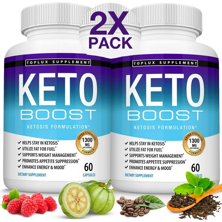 Toplux Keto Boost Ketosis Support Diet Pills Energy Focus Appetite