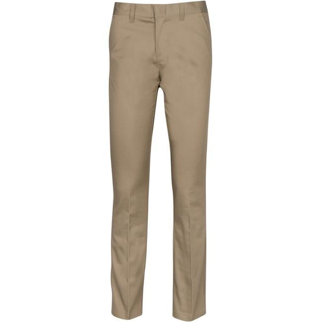Premium Khaki Girls' Uniform Pants - Size 16 Case of 6 - Walmart.com