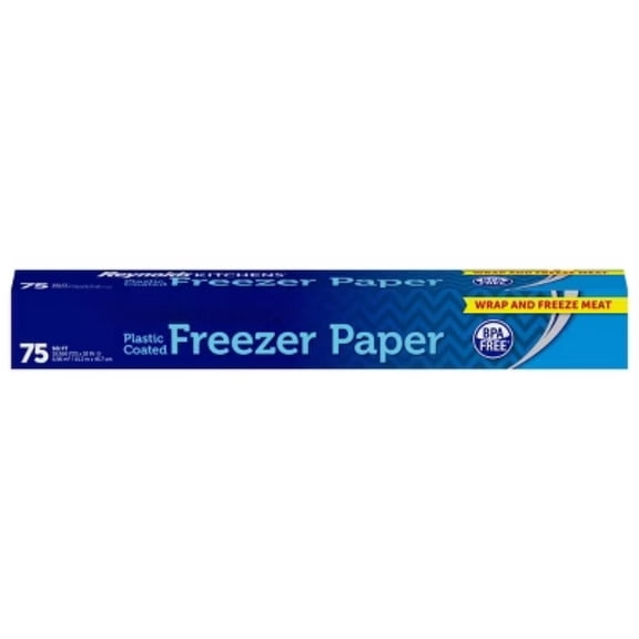 Premium Kitchen Freezer Paper - 75 sq ft, Ideal for Freezing & Food Storage