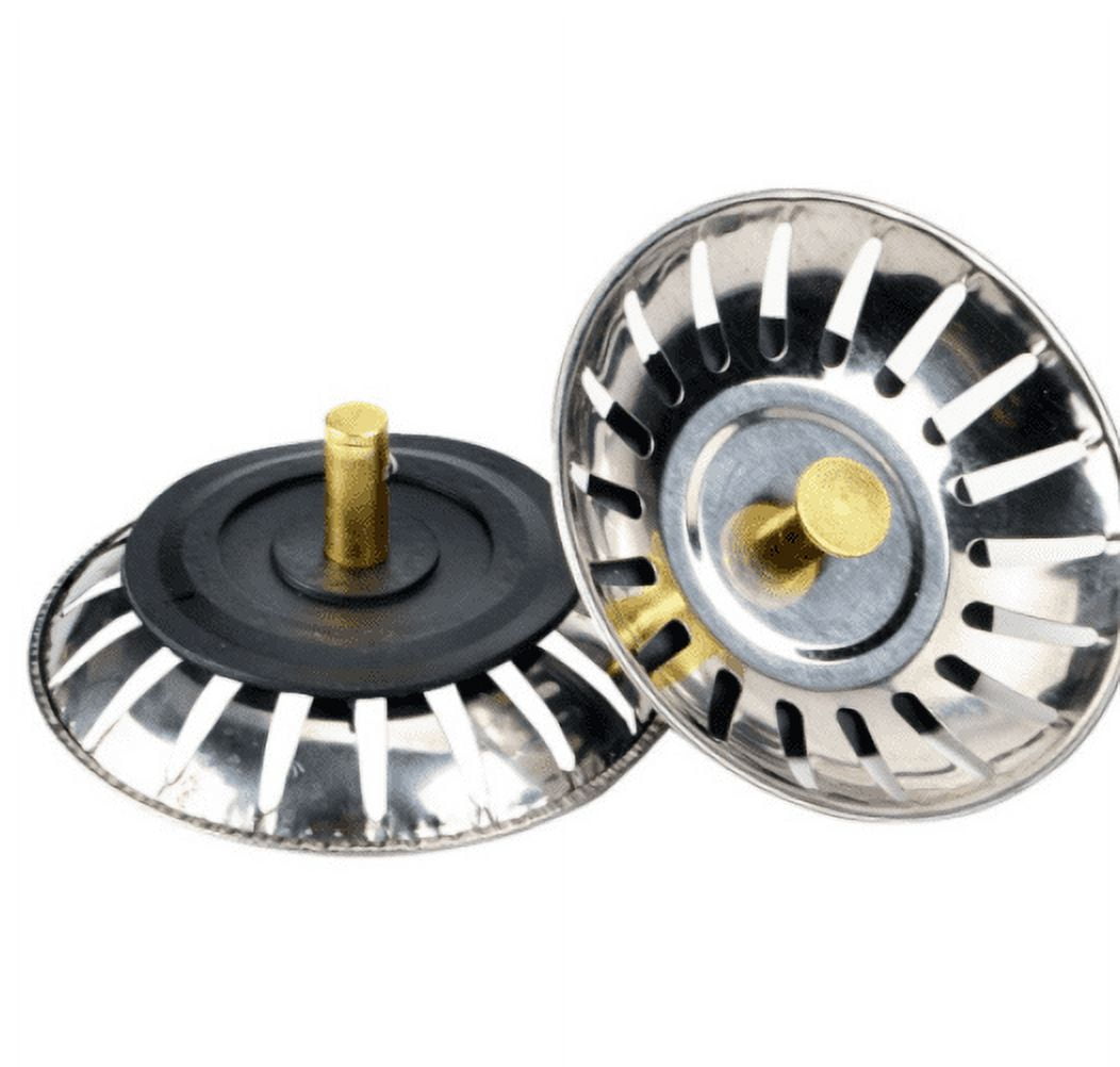 Premium Kitchen Sink Strainer Replacement Waste Plug Basin Drain Filter