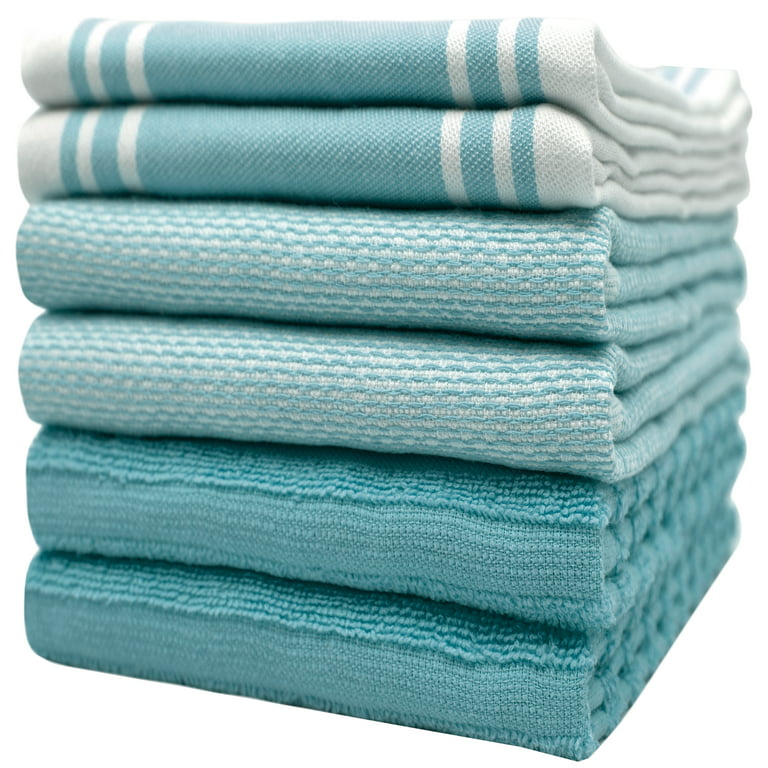 Premium Kitchen Towels (20”x 28”, 6 Pack) – Large Cotton Kitchen
