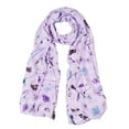 thumbnail image 1 of Premium Kitty Cat Print Cotton Blend Scarf Wrap, 1 of 4