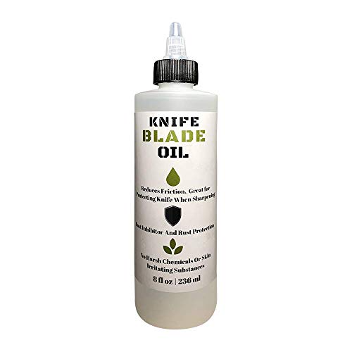 Premium Knife Oil & Honing Oil 8 Oz Custom Formulated Food Safe Oil