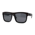 thumbnail image 1 of Premium Kush Polarized Woodgrain Horn Rim Sunglasses Brown, 1 of 4