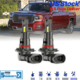 thumbnail image 1 of Premium LED Upgrade Kit - 9012 LED Headlight Kit - Compatible with GMC Sierra 1500 2014 2015 – 2 Pack High/Low Beam Lamp Set – 48,000LM LED Replacement Bulb Kit, 1 of 12