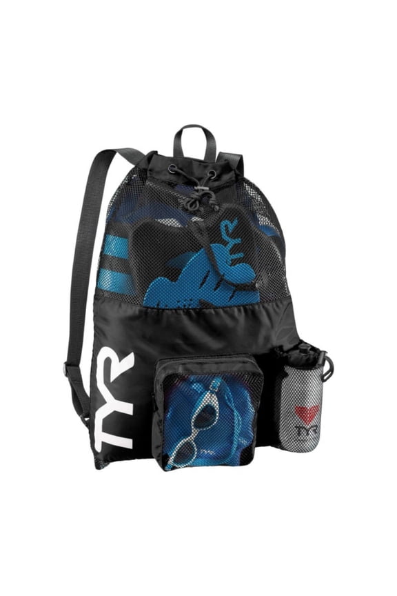 Premium Large-Capacity Dry Wet Separation Sports Bag for Yoga, Swimming, Basketball, Gym Workouts & Casual Travel - Black Nylon Mommy Bag