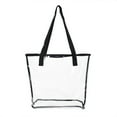 thumbnail image 1 of Premium Large Capacity Transparent Clear Tote Bag Shoulder Handbag, 1 of 5