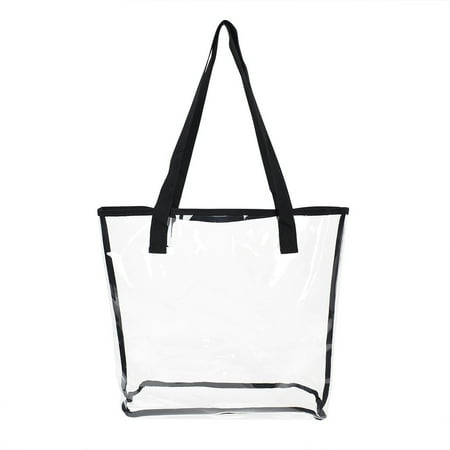 Premium Large Capacity Transparent Clear Tote Bag Shoulder Handbag