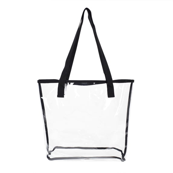 Premium Large Capacity Transparent Clear Tote Bag Shoulder Handbag