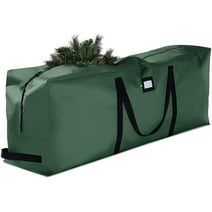 Premium Large Christmas Tree Storage Bag - Fits Up to 9 ft. Tall Artificial Disassembled Trees, Durable Handles & Sleek Dual Zipper - Holiday Xmas Bag Made of Tear Proof 600D Oxford