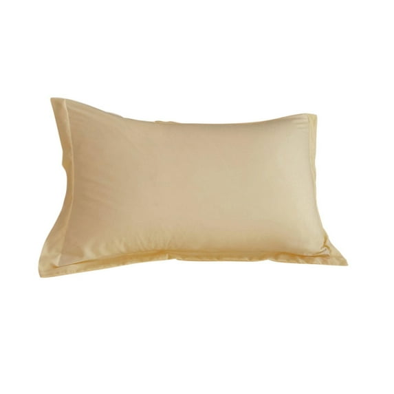 Premium Large Pillowcase for King Queen Bed - Soft Easy Care Luxury Bedding Set - Modern Relaxed Style - Durable Comfortable Sleep Essentials