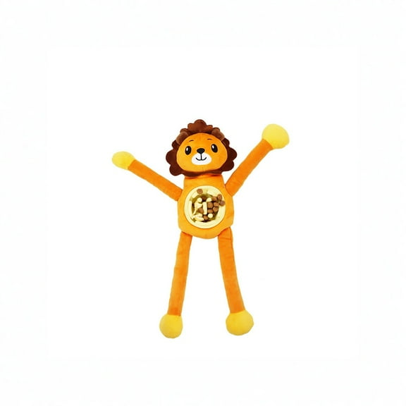 Unbranded Large Tear-Resistant Squeaky Dog Toy with Squeaky Dog Toy, Yellow