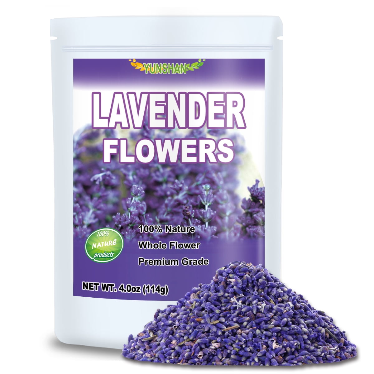 Premium Lavender Flowers, 4.0oz,Dried Lavender Flower Buds For Baking