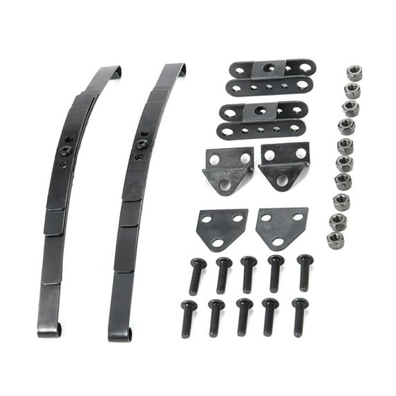 Premium Leaf Spring Suspension for 1/10 RC Rock Crawlers Strong Metal Vehicle Stability Spare Suspension