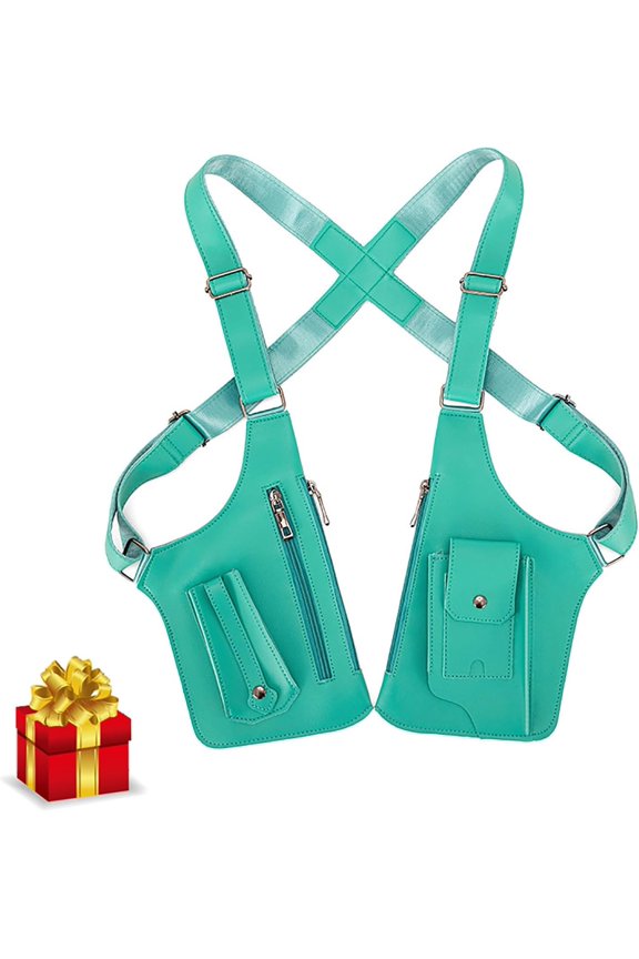 Premium Leather Adjustable Underarm Shoulder Bag for Men & Women, Anti-Theft Shoulder Bag for Travel and Daily Use