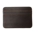 thumbnail image 1 of Premium Leather Card Holder Wallet - Multi-Functional Compact Card, Cash, & Key Organizer for Men & Women, Durable Vintage Design, 1 of 5