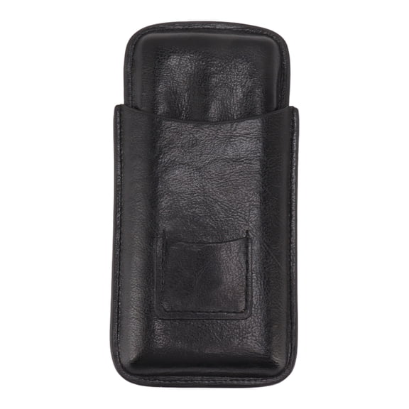 Premium Leather Cigar Holder, Compact 3,Cigar Travel Case For Men, Durable Stylish