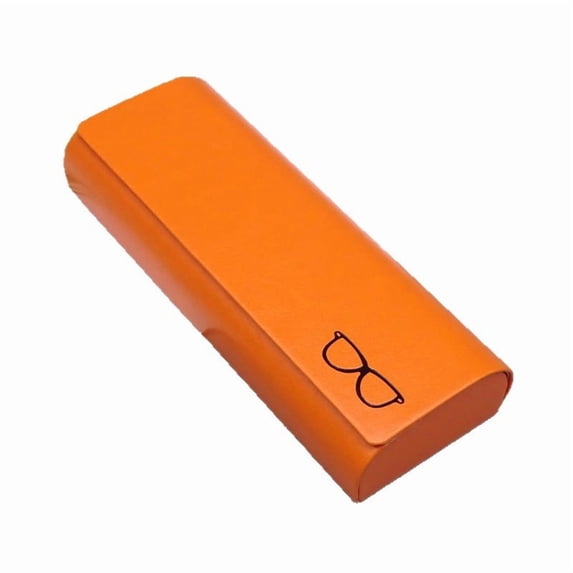 Premium Leather Glasses Case with Magnetic Closure, Hard Shell & Soft Microfiber Lining, Stylish and Compact Protection for Everyday Use and Travel
