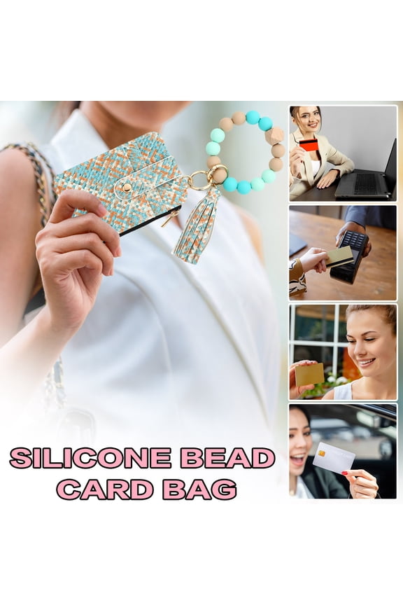 Premium Leather Keychain Wallet, Compact Minimalist Card Holder and Key Organizer for Men Women, Secure Zipper Pocket for Coins, Bills, Essential Travel EDC Accessory Gift Idea