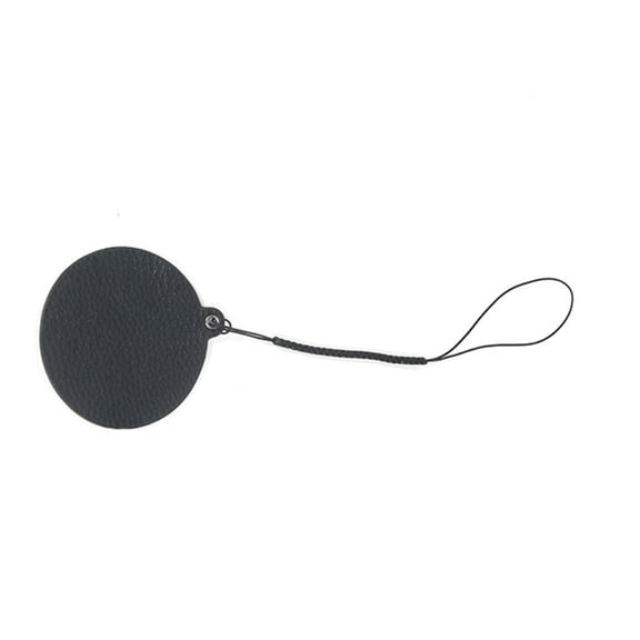 Premium Leather Lens Cover Secure AntiLoss Lanyard For mini 41 Cameras Lens Caps